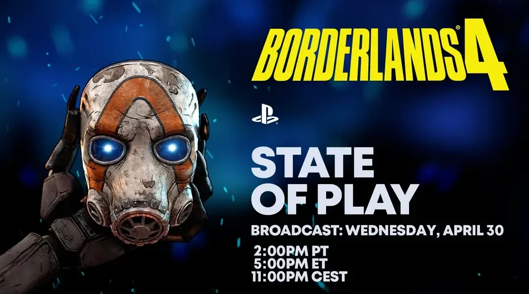 Get ready for an exciting ride with Borderlands 4! Gearbox Software is set to unveil an in-depth look at the game during a special State of Play on April 30 at: