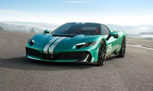 Ferrari 296 is even more "Special": 880 HP, lighter and lots of driving fun