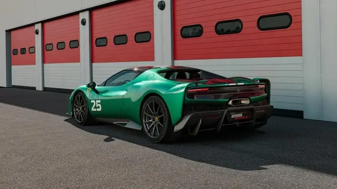Ferrari 296 is even more "Special": 880 HP, lighter and lots of driving fun