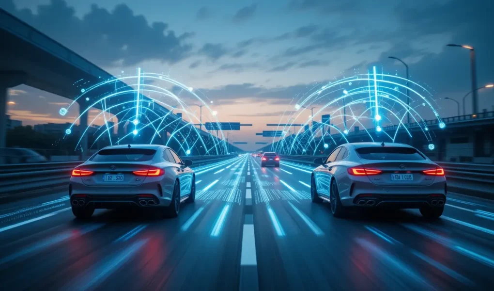 How Vehicle-to-Vehicle (V2V) Communication Will Make Driving Safer to vehicle-to-vehicle communication