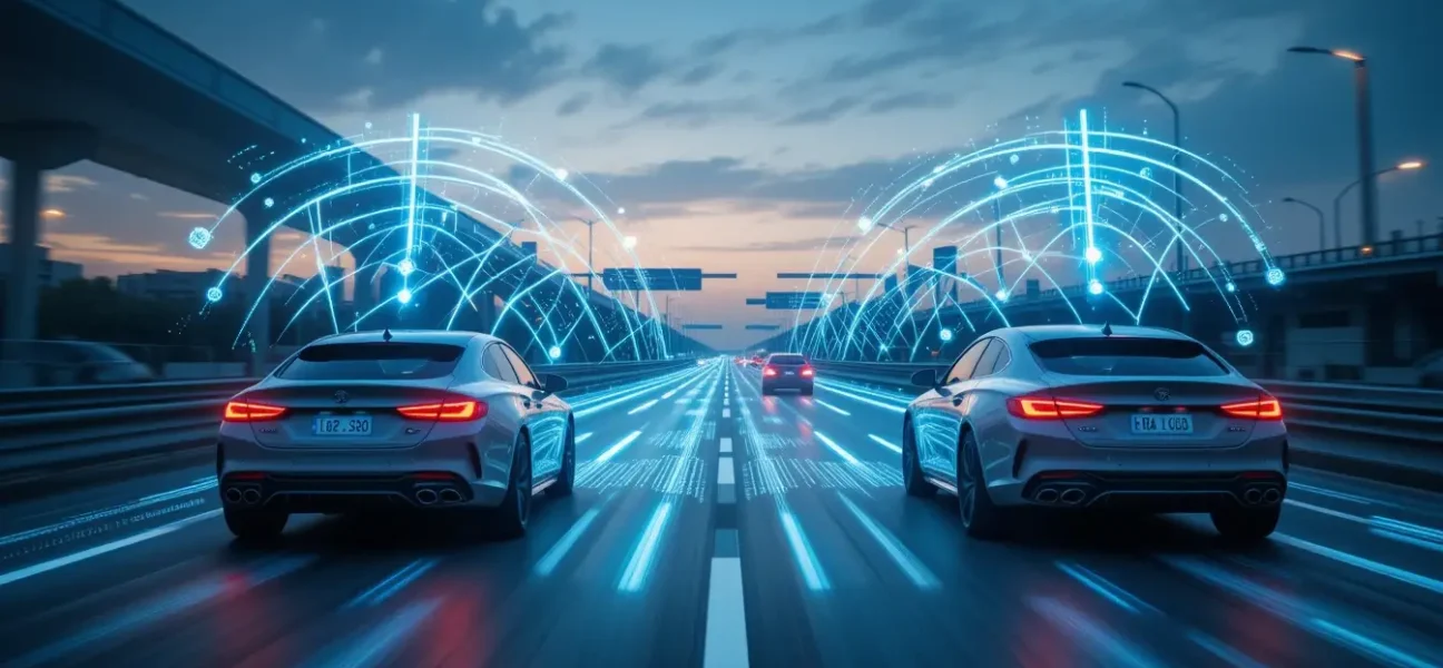 How Vehicle-to-Vehicle (V2V) Communication Will Make Driving Safer to vehicle-to-vehicle communication