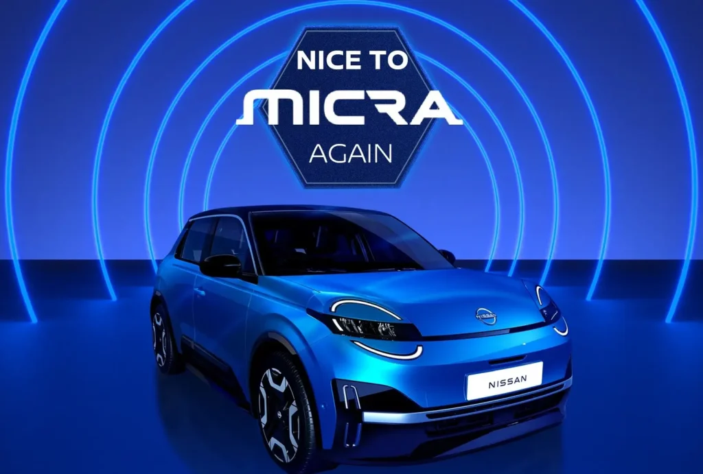 New Nissan Micra is presented in Italy