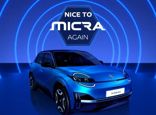 The new Nissan Micra is presented in Italy. 100% electric, ready to conquer the market