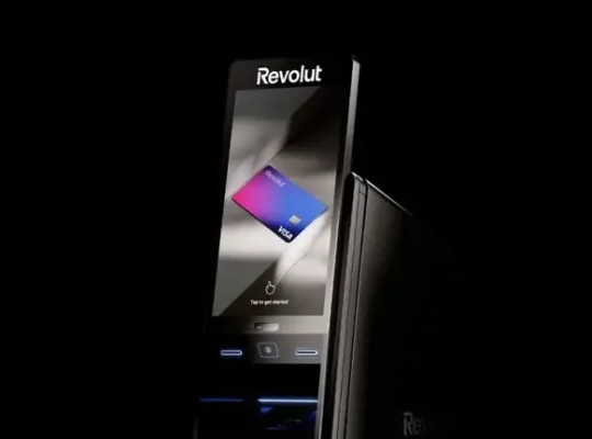 Revolut, these are the first ATMs that give out cash and cards; also in Italy starting in 2026