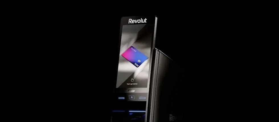 Revolut, these are the first ATMs that give out cash and cards; also in Italy starting in 2026