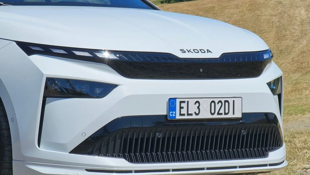The basic “85" version of the 2025 Skoda Enyaq tested