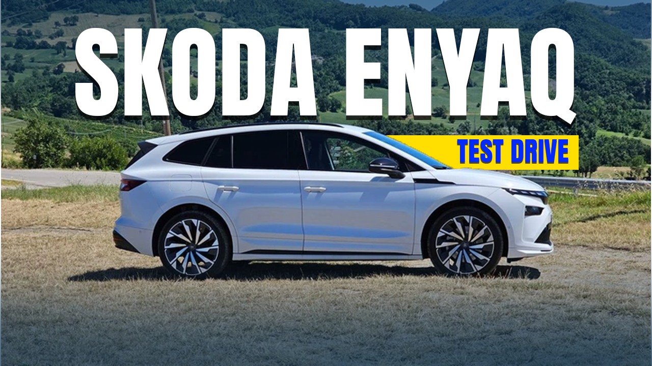 Test Drive 2025 Skoda Enyaq Space Shaped Like an Electric SUV