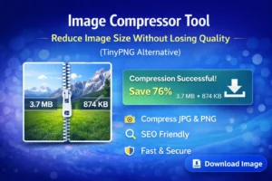 Image Compressor Tool – Reduce Image Size Without Losing Quality (TinyPNG Alternative)